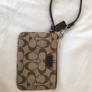 Coach Wristlet